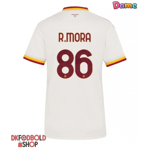 AS Roma Rodrigo Mora #86 Udebanetrøje Dame 2026-27 Kort ærmer